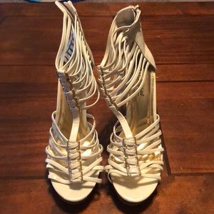 Anne Michelle White Heels